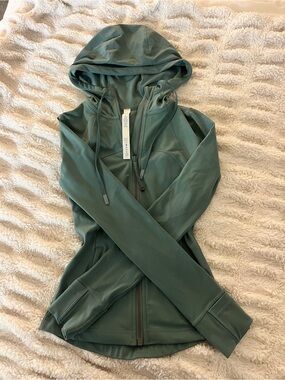 lululemon athletica Sage Green Full-Zip Hoodie